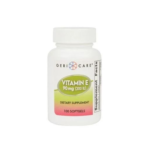 Geri-Care Vitamin E Supplement Softgels, 400 IU 100 Count