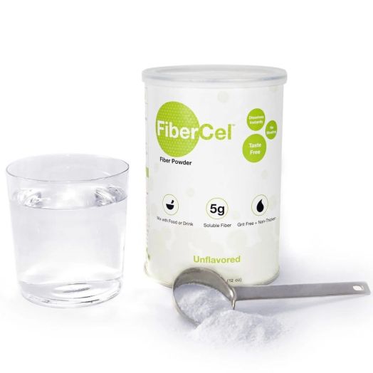 Global Health Products FiberCel Fiber Powder Supplement, 12 oz
