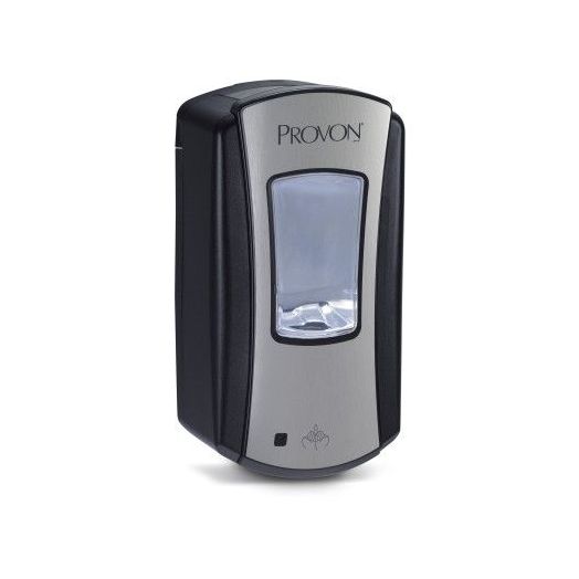 Gojo PROVON LTX-12 Soap Dispenser, Chrome/Black