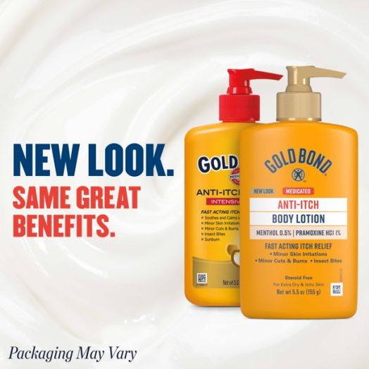 Gold Bond Anti Itch Lotion 5.5oz, Bottles (Pack of 2)