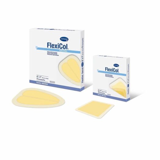 Hartmann USA FlexiCol Hydrocolloid Dressing, 4 x 4 Inch
