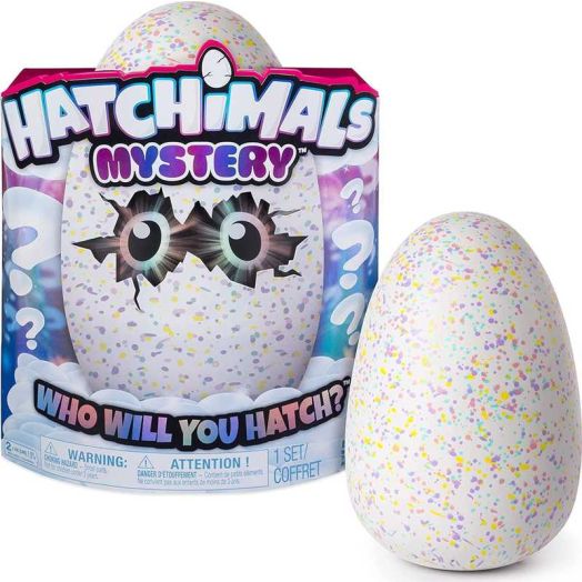 Hatchimals Mystery Egg, Hatch 1 of 4 Interactive Mystery Characters (Styles May Vary), Multicolor | Hatchimals