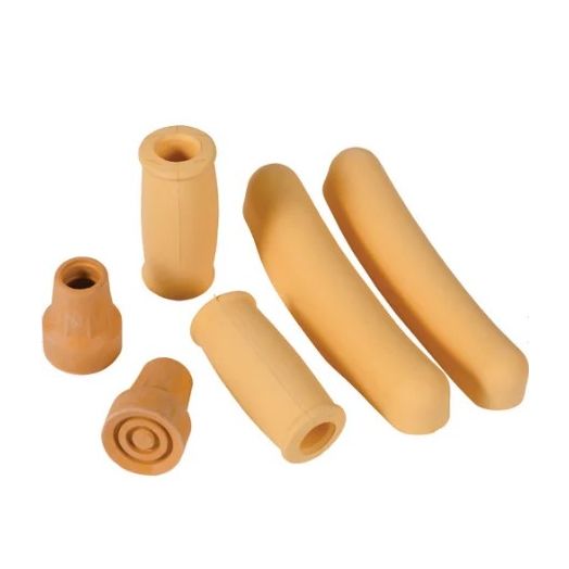HealthSmart DMI Crutches Accessories Kit, Foam Underarm Pads Closed Handgrips #50 Tips