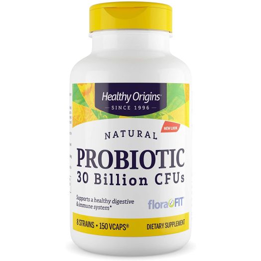 Healthy Origins Probiotic 30 Billion CFU's Shelf Stable, 150 Veggie Caps