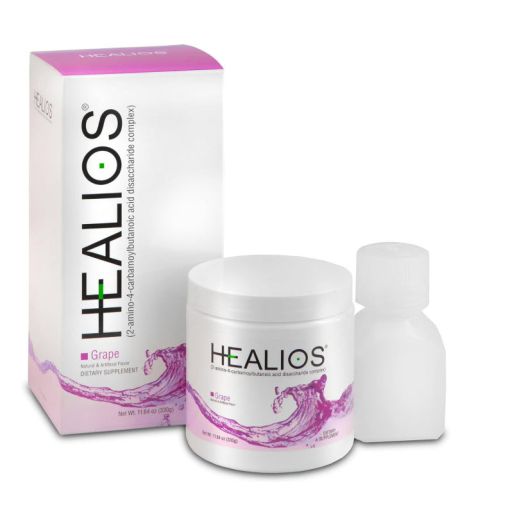 Enlivity Healios Oral Supplement Powder for Mouth Sores, Grape Flavor