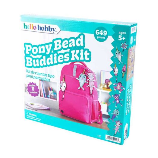 Hello Hobby Bead Buddy Box with Beads and Instructions - Create 8 Unique Designs