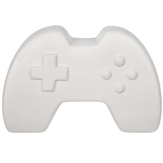 Hello Hobby Paintable Ceramic Game Controller Unpainted for All Ages Unisex .8 oz Art & Craft Kits