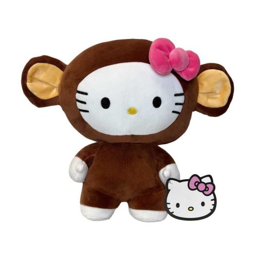 Hello Kitty Monkey Disguise Stuffed Animal Plush - 12 inches