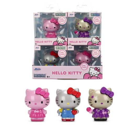 Jada Toys Hello Kitty Metalfigs Wave 1 - Sanrio Figure, 2.5" Die-Cast Collectible(One Piece, Styles May Vary)