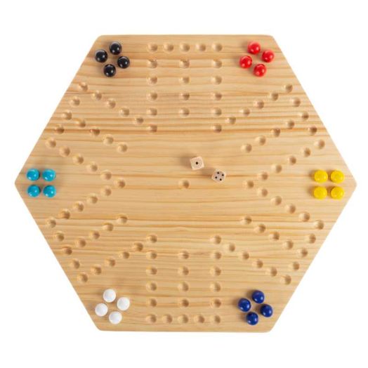 Classic Wooden Strategic Thinking Game-Complete Set by Hey! Play