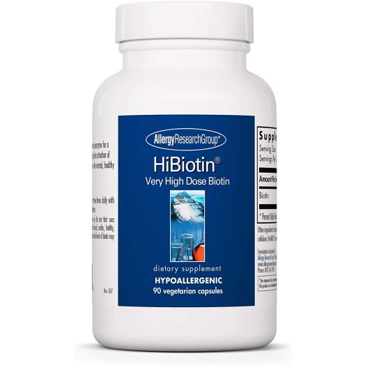 Allergy Research Group HiBiotin 90 Vegetarian Capsules