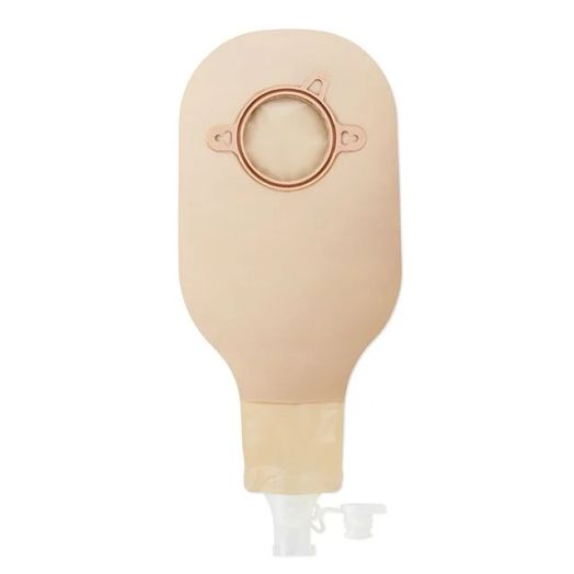 Hollister New Image Two-Piece High Output Drainable Ostomy Pouch, 2-3/4 Inch Flange Box of 10