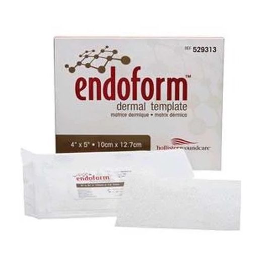 Hollister Endoform Natural Dermal Template Collagen Dressing, 4 x 5 Inch