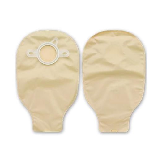 Hollister CenterPointLock Drainable Mini Pouch, Opaque 1-1/2 Inch Flange Box of 10