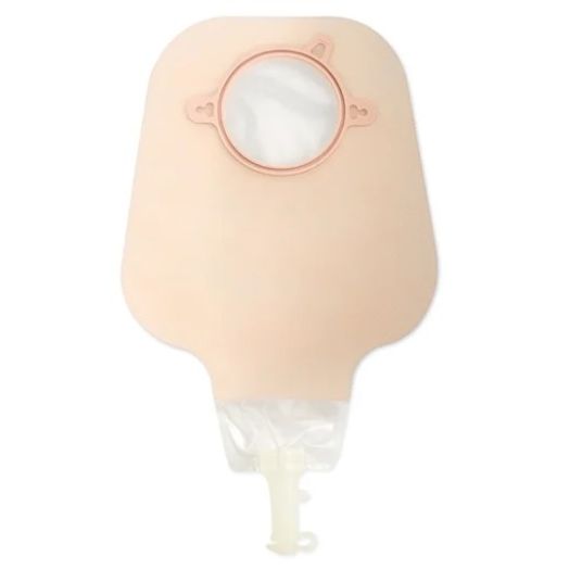 Hollister New Image Two-Piece High Output Drainable Ostomy Pouch, Red 2-1/4 Inch