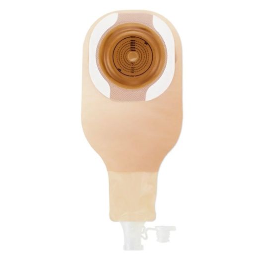 Hollister Premier High Output One-Piece Drainable Ostomy Pouch, Cut-to-Fit Up to 2-1/8 Inch Opening Box of 5