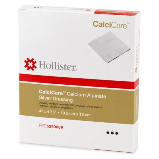 Hollister Restore Silver Calcium Alginate Dressing, 4 x 4.75 Inch
