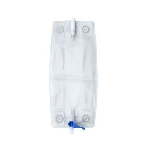 Hollister Urinary Leg Bag with Anti-Reflux Valve, Medium 19 oz Sterile Latex-free
