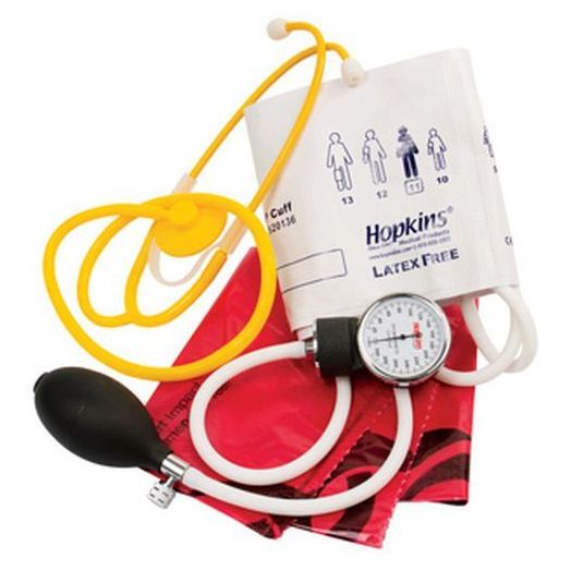 Hopkins Medical Products Single Patient Use MRSA Kit with Thermometer, Large Adult