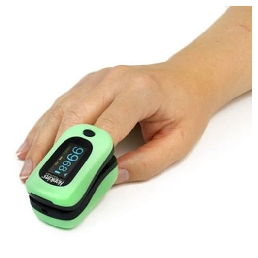 Hopkins Medical Wave Finger Pulse Oximeter, Pink