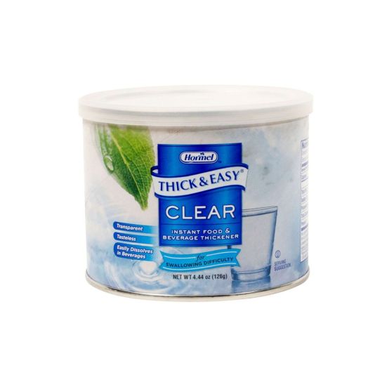 Hormel Thick & Easy Clear Food & Beverage Thickener, 4.4 oz Unflavored