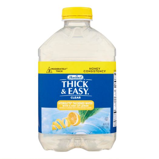 Hormel Health Labs Thick & Easy Clear Hydrolyte, Honey Consistency Lemon 48 oz