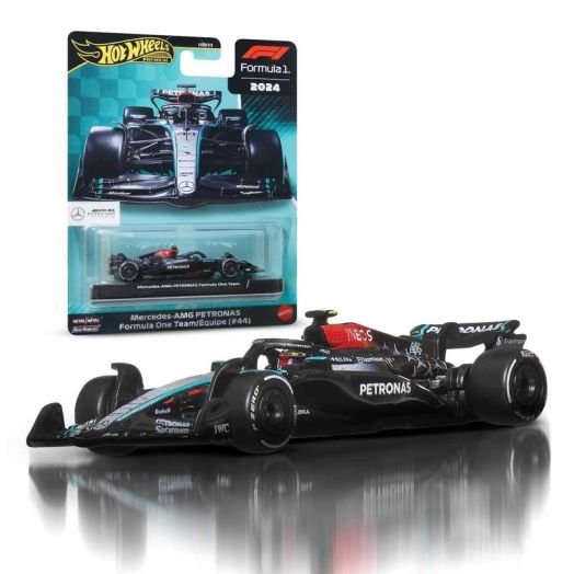 Hot Wheels 1:64 Scale Premium Die-Cast Formula 1 Collectible Toy Race Car (Styles May Vary)