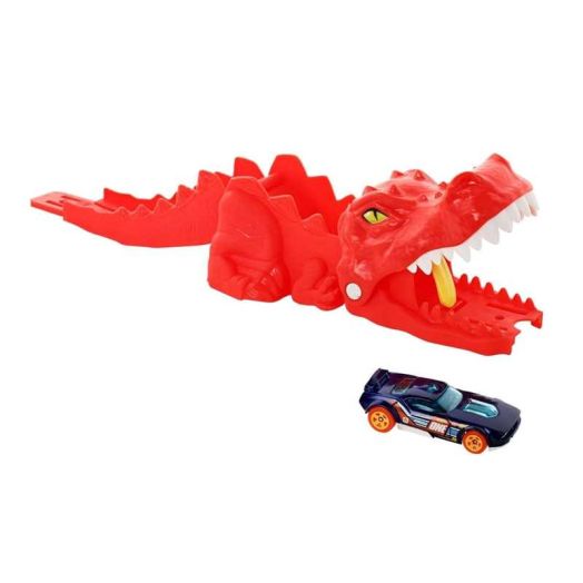 Hot Wheels City Shark Launcher Vehicle Playset, with Track (2 Pieces)