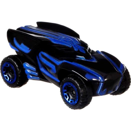 Hot Wheels Disney 100 Black Panther Character Car, 1:64 Scale Collectible Toy Car, Marvel Black Panther