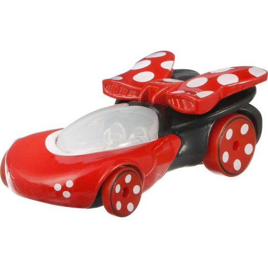 Hot Wheels Minnie Mouse Character Car, 1:64 Scale Disney Toy Collectible