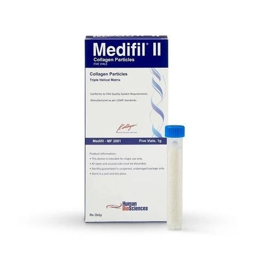 Human Biosciences Medifil II Collagen Particles, 1 Gram Vial