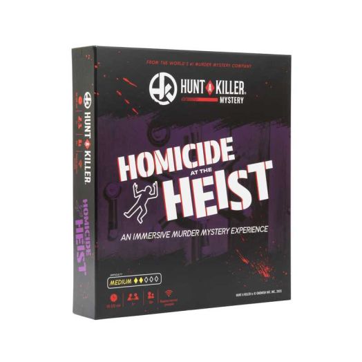 Hunt A Killer: Homicide at the Heist a Murder Mystery Party Game, for Ages 14+