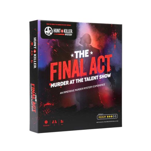 Hunt A Killer: The Final Act, Murder at The Talent Show Murder Mystery Game, for Ages 14 and up