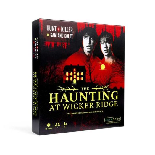 Hunt A Killer x Sam and Colby: The Haunting at Wicker Ridge, Immersive Beginner-Friendly Mystery Game for Fans of Ghost Hunting & Paranormal Thrillers, 90-120 Min Playtime, Ages 14+