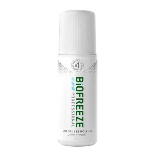 Hygenic Biofreeze Professional Pain Relieving Roll-On, Colorless 3 oz