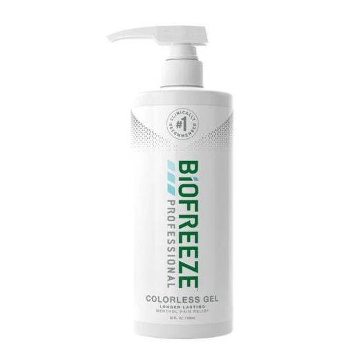 Hygenic Biofreeze Professional Pain Relieving Gel, Colorless 32 oz Pump Bottle