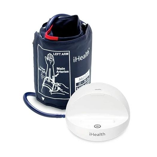 iHealth Ease Wireless Blood Pressure Monitor, X-Large Cuff 16.5-18.9 Inches