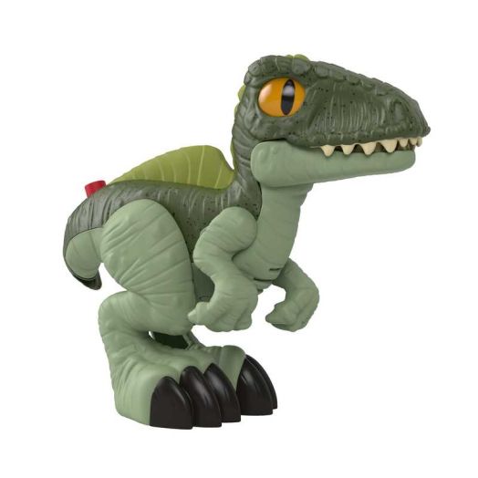 Imaginext Jurassic World Dominion Deluxe Growlin' Giga XL Dinosaur Toy with Lights & Sounds