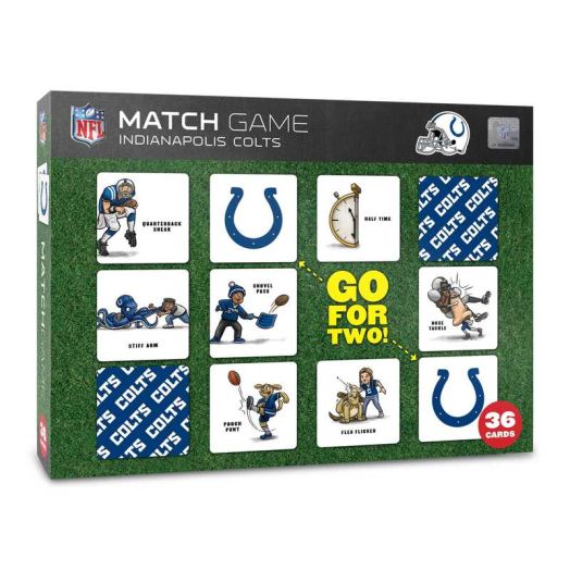 YouTheFan NFL Indianapolis Colts Memory Match Game
