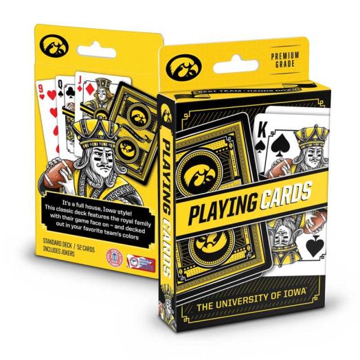 YouTheFan NCAA Iowa Hawkeyes Classic Series Playing Cards