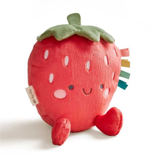 Itzy Ritzy Sweetie Snuggles Plush Strawberry