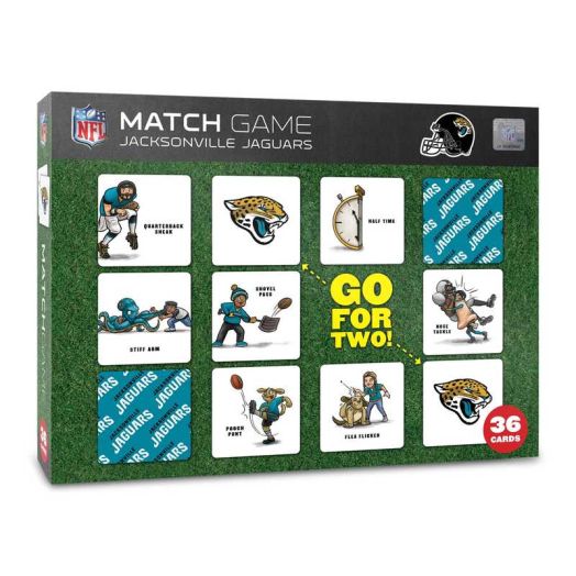 YouTheFan NFL Jacksonville Jaguars Memory Match Game