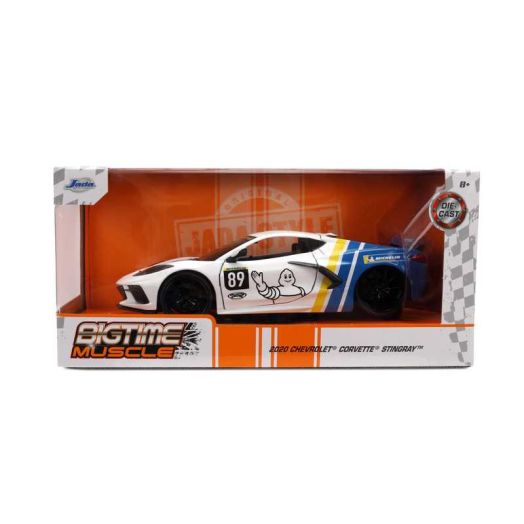 1:24 BTM - '20 Chevy Corvette Stingray C8(Selections May Vary)