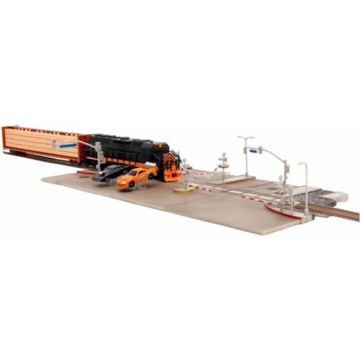 FF Final Race Train HWR Nano Scene Diorama with Vehicles