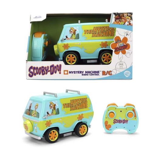Jada Toys - Scooby-Doo! 1:24 Scale Mystery Machine R/C - Radio Control Vehicle - Iconic Collectible
