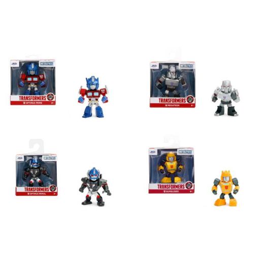 Transformers 2.5" Single Pack Die-Cast Metal Figures(One Piece, Styles May Vary)