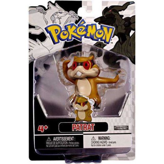 Pokemon Black & White Series 2 Basic Patrat Figure