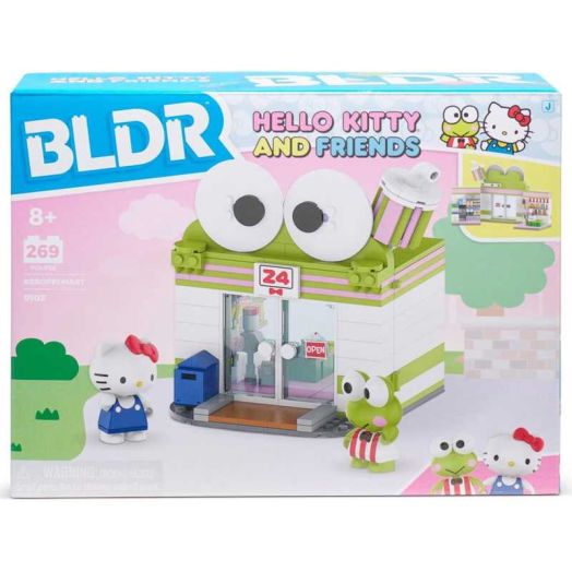 BLDR Hello Kitty & Friends Keroppi Mart Building Set