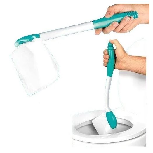 Jobar International Long Reach Comfort Wipe Toilet Paper Wand Assist