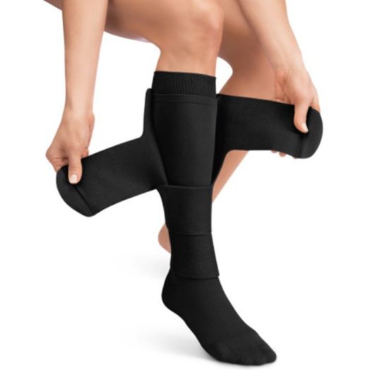 JOBST FarrowWrap 4000 Legpiece, Small Regular Black